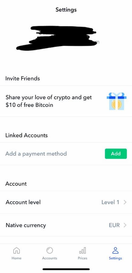 Buy Bitcoins on Coinbase via Card - Step 2