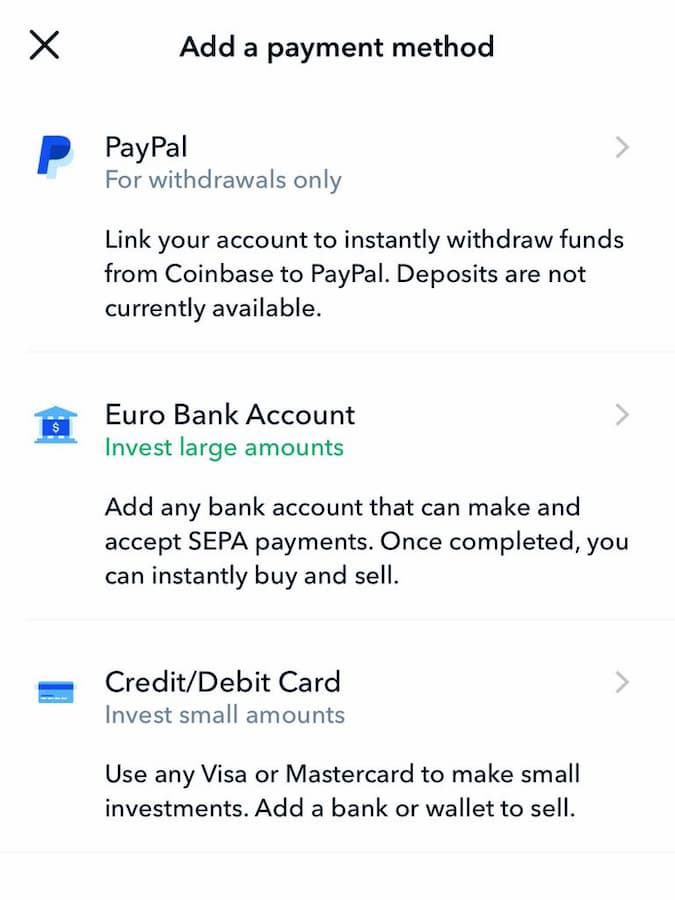 Buy Bitcoins on Coinbase via Card - Step 3