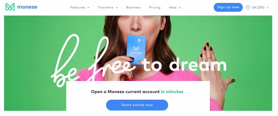 Monese Account Creation - First Step