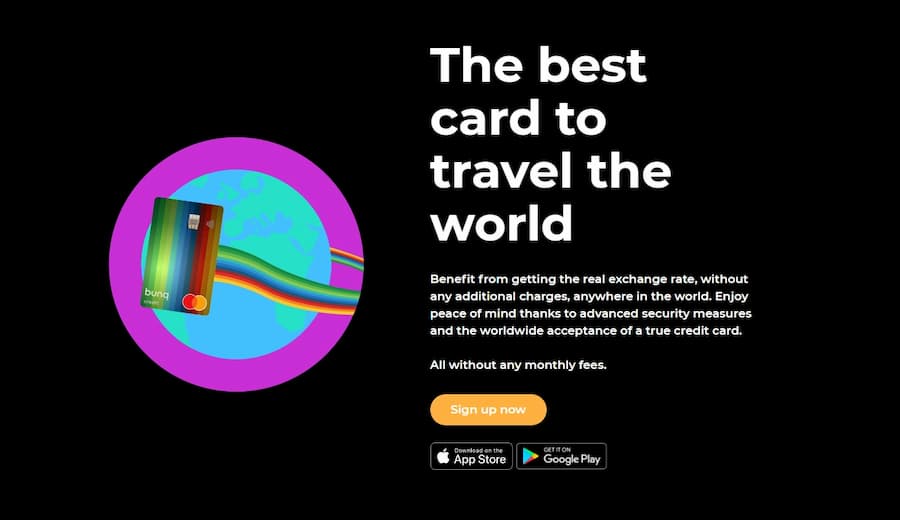 Descarga la aplicación móvil de Bunq gratis