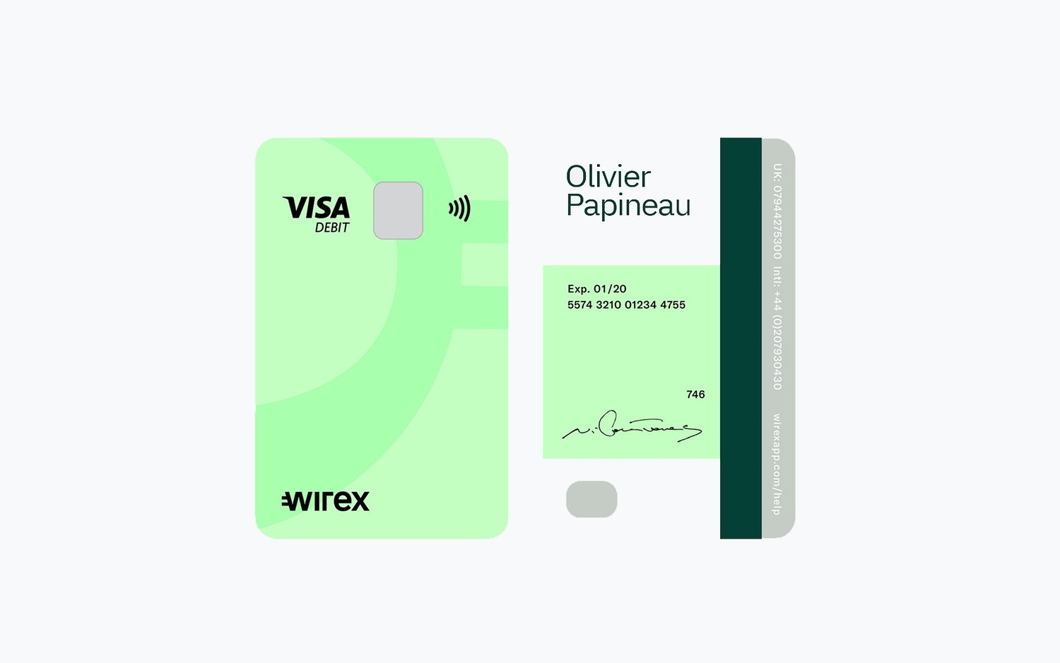 Wirex Visa Targeta de Débito