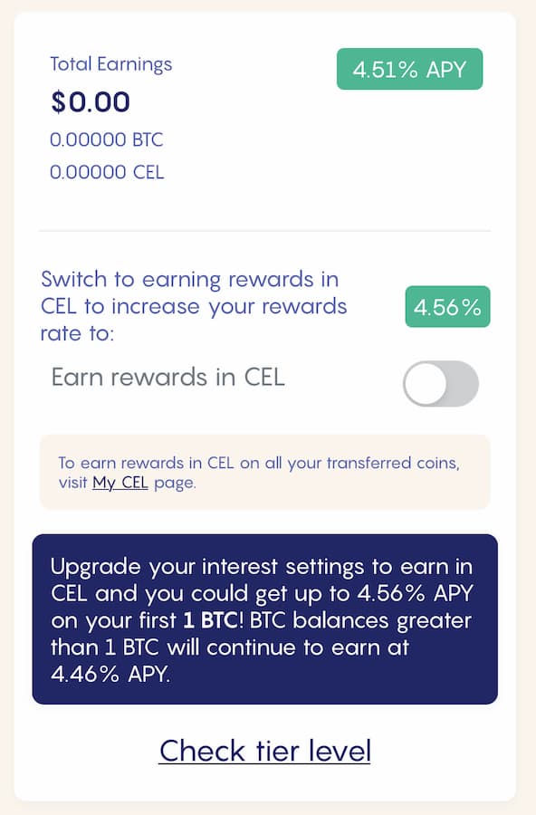 Higher Interest Rates in Celsius Network with CEL